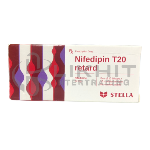 NIFEDIPIN-T 20MG 10X10'S