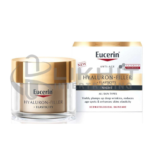 EUCERIN HYALURON ELASTICITY NIGHT CREAM 50ML.