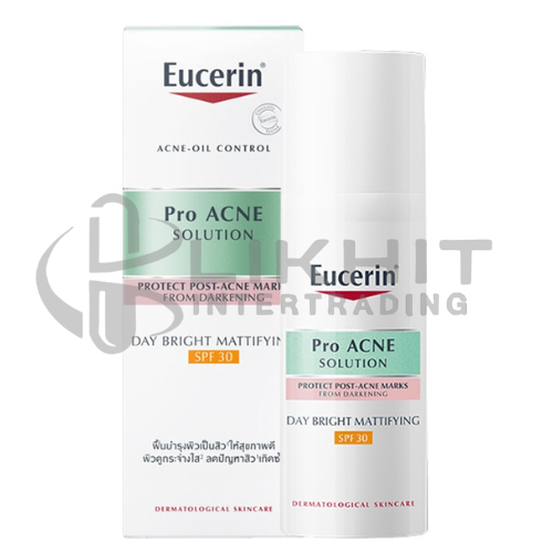 EUCERIN PRO ACNE DAY BRIGHT MATTIFYING SPF 30 50ML.