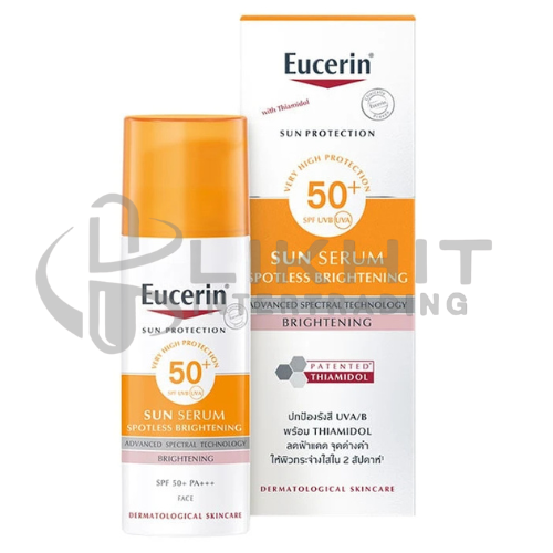 EUCERIN SUN SERUM SPOTLESS BRIGHTENING SPF50+ 50ML.