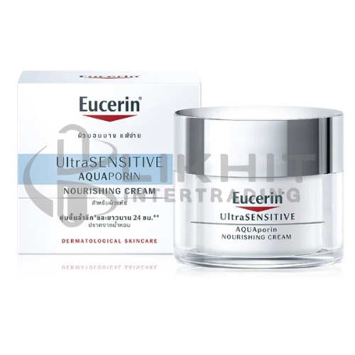 EUCERIN ULTRA SENSITIVE AQUAPORIN NOURISHING CREAM 50ML.