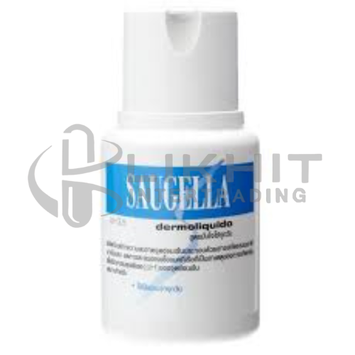 SAUGELLA สีฟ้า DERMOLIQUID 100ML