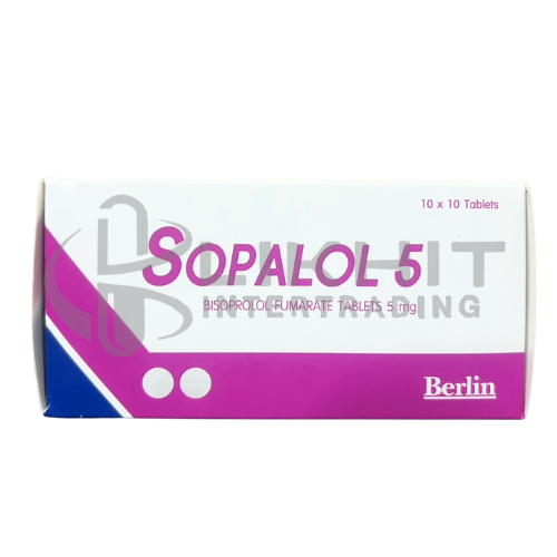 SOPALOL 5 MG 10X10'S