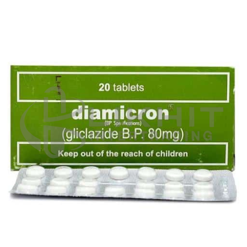 DIAMICRON 80MG. 20'S