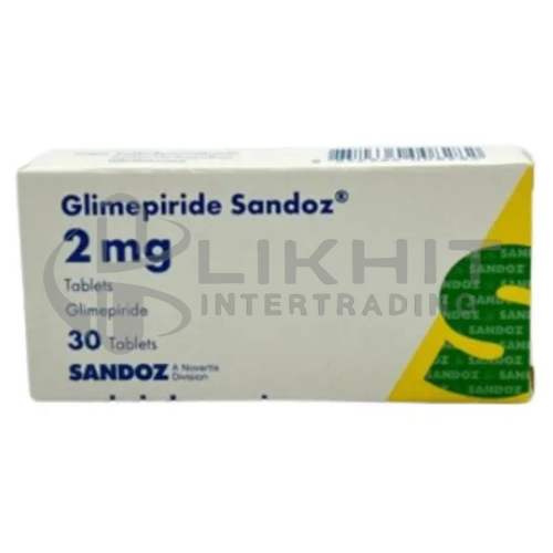 GLIMEPIRIDE SANDOZ 2MG.