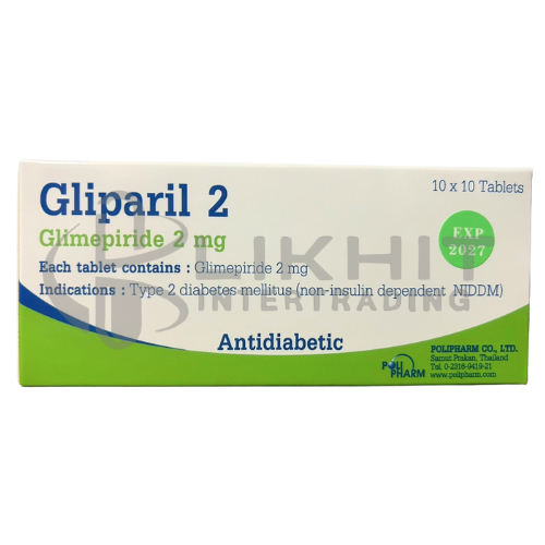 GLIPARIL 2MG 