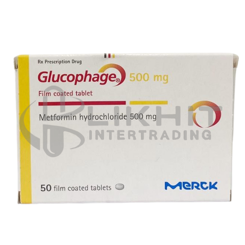 GLUCOPHAGE 500MG 50X10'S