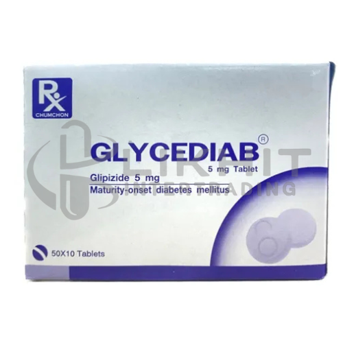 GLYCEDIAB 5MG 50X10'S