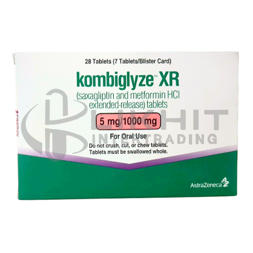KOMBIGLYZE XR 5/1000MG. 7'S