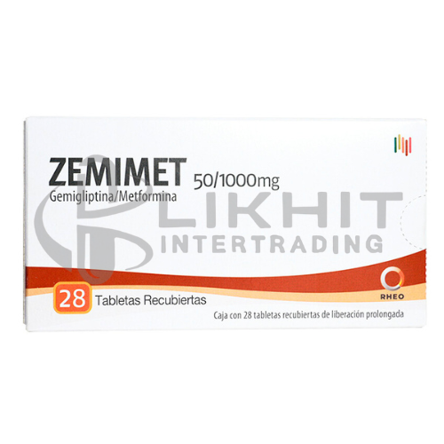 ZEMIMET SR 50/1000MG 2X14'S