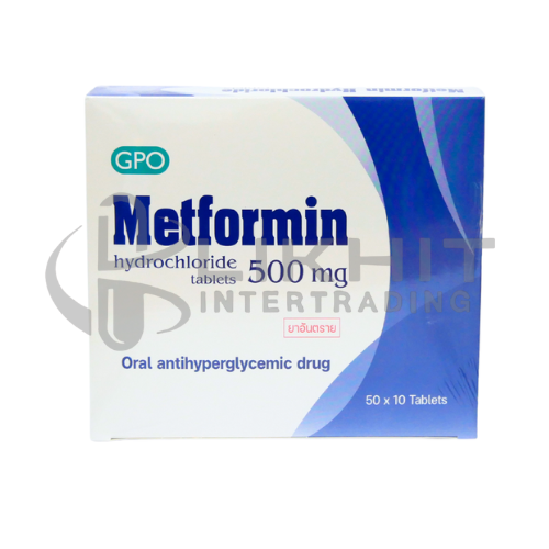 METFORMIN GPO 500MG 50X10'S