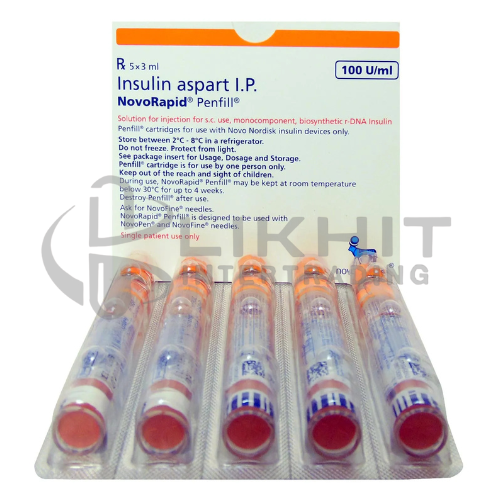 NOVORAPID PENFILL 3ML.
