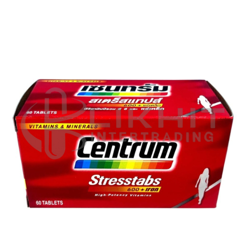 CENTRUM STRESSTABS +IRON 60'S