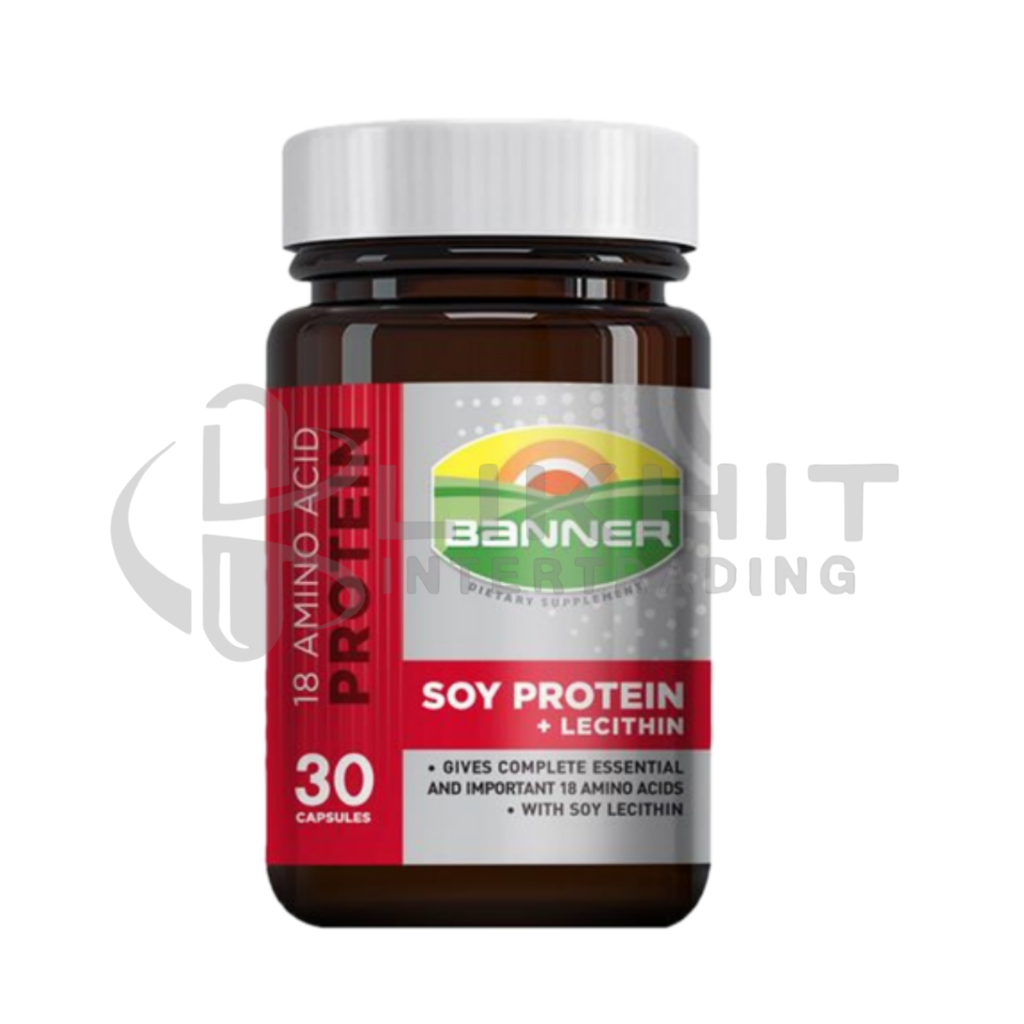 BANNER SOY PROTEIN+LECITHIN 30'S