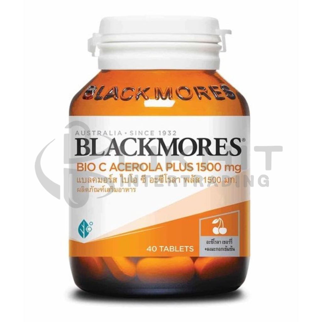 BLACKMORES BIO-C ACEROLA PLUS 1,500MG 40'S