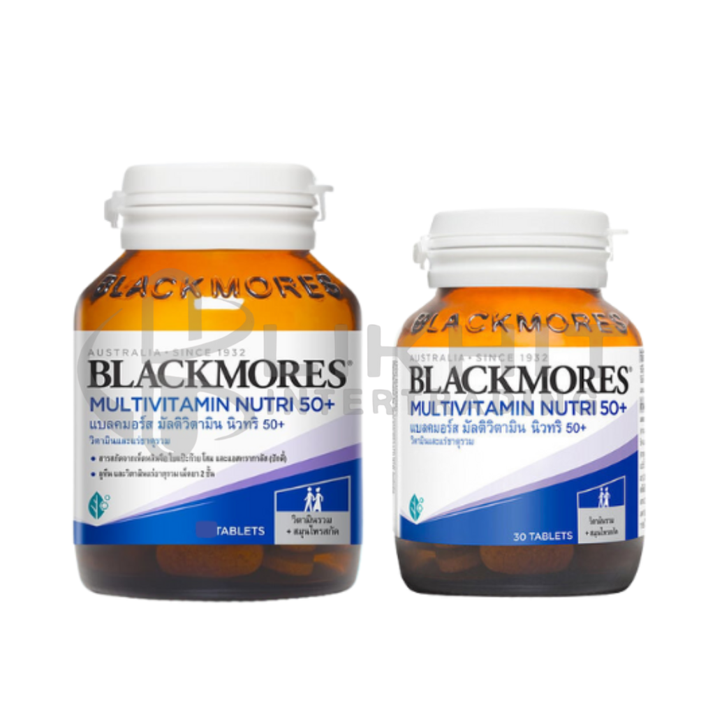 BLACKMORES MULTIVITAMIN NUTRI 50+ 30'S