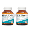 BLACKMORES FISH OIL MINI  60'S แพ็คคู่