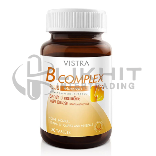 VISTRA B-COMPLEX PLUS MINERALS 30'S