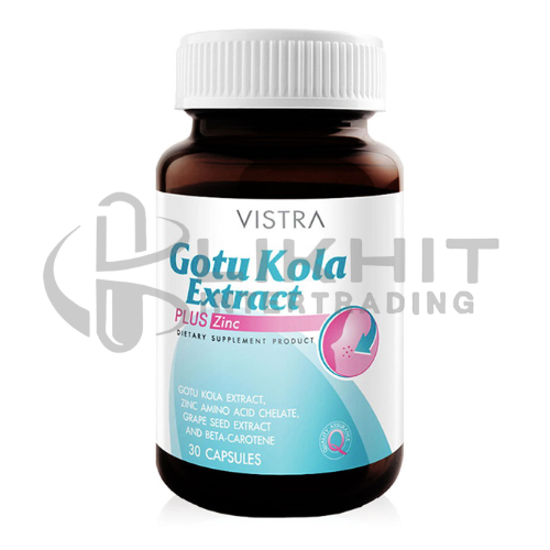 VISTRA GOTU KOLA EXTRACT PLUS ZINC 30'S