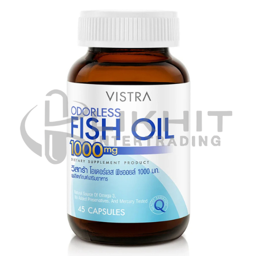 VISTRA ODORLESS FISH OIL 75'S