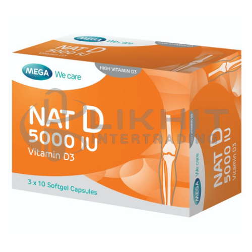 MEGA NAT-D 5,000 IU 10'S