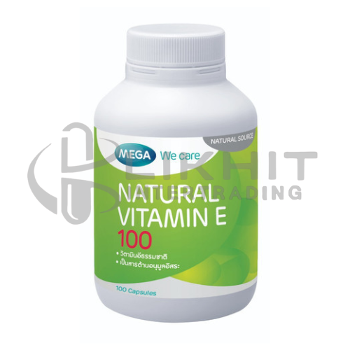 MEGA NATURAL VITAMIN-E 100 IU 100'S