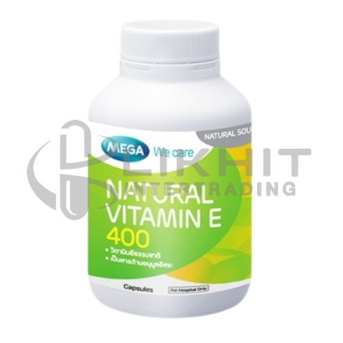 MEGA NATURAL VITAMIN-E 400 IU 30'S