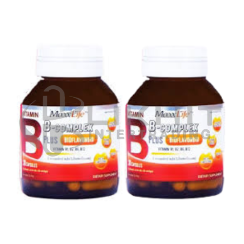 MAXXLIFE B-COMPLEX 30'S แพ็คคู่