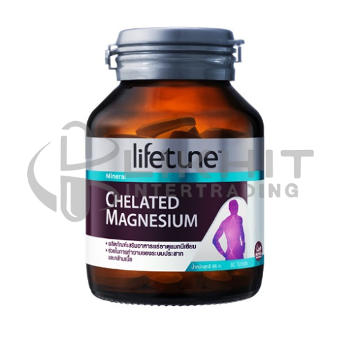 LIFETUNE CHELATED MAGNESIUM 60'S