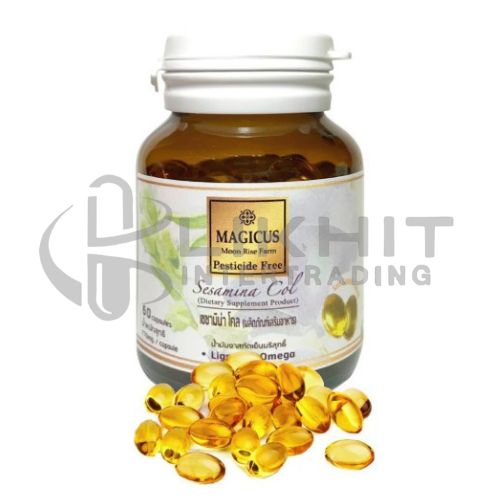 SESAMINA COL SOFT น้ำมันงาสกัดเย็น 60'S