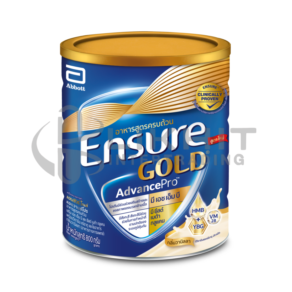 ENSURE GOLD ADVANCE PRO 800G. วนิลลา