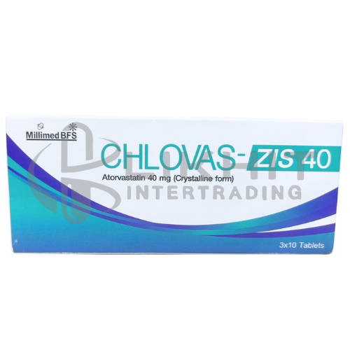 CHLOVAS ZIS-40MG 3X10'S