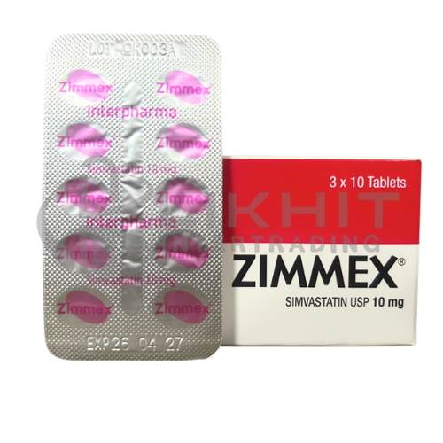 ZIMMEX 10MG. 10'S