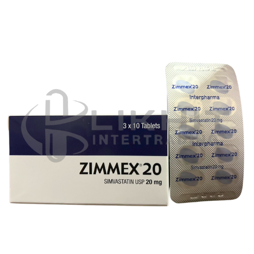 ZIMMEX 20MG. 10'S
