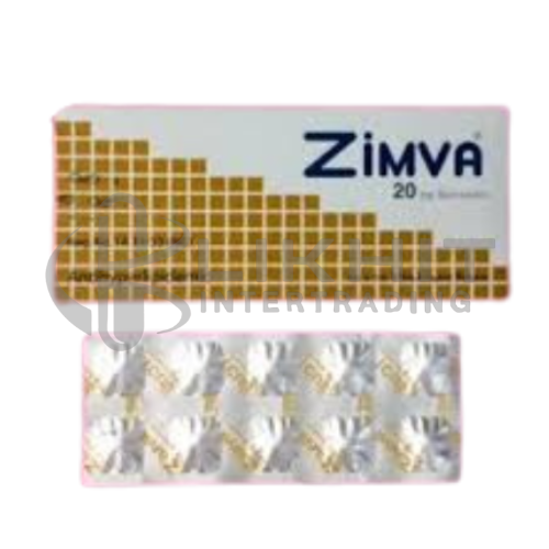 ZIMVA 20MG. 10'S