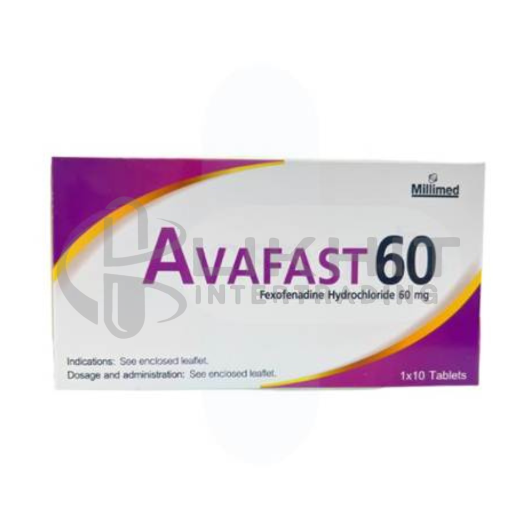 AVAFAST 60MG 1X10'S