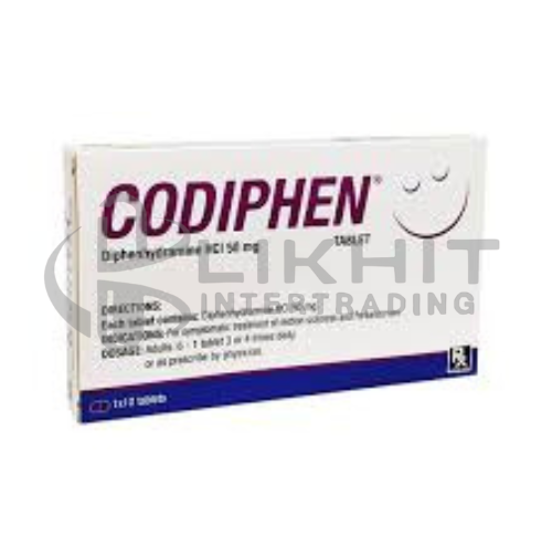 CODIPHEN 50MG 1X10'S