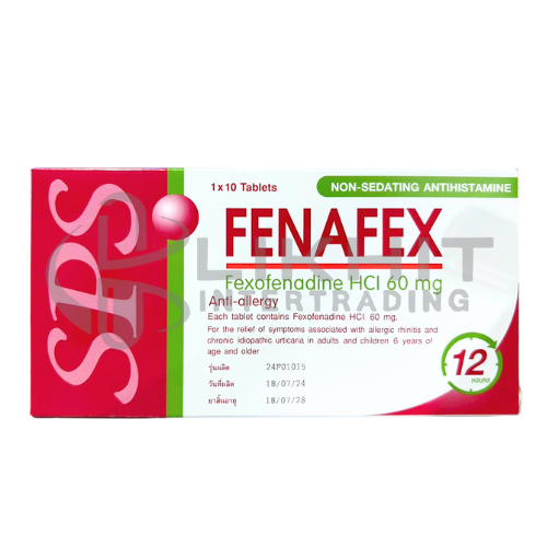 FENAFEX 60MG 1X10'S