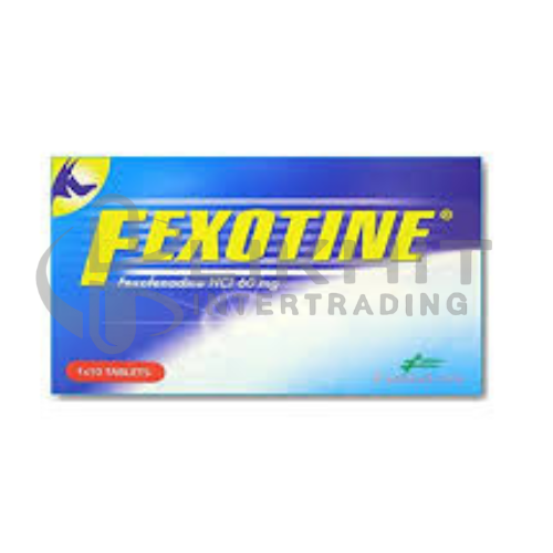 FEXOTINE 60MG 1X10'S