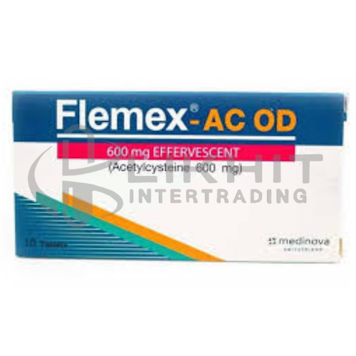 FLEMEX-AC OD 600MG 10X10'S