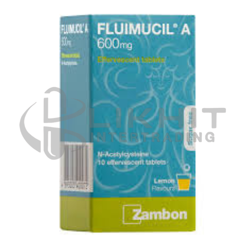 FLUIMUCIL-A 600MG 10'S