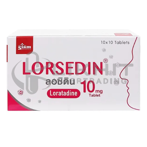 LORSEDIN 10MG 10X10'S