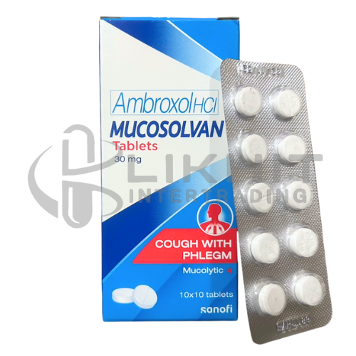 MUCOSOLVAN 30MG.10'S.