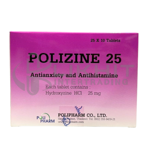 POLIZINE 25MG 25x10'S