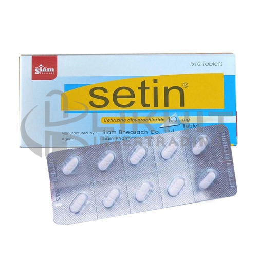 SETIN 10MG. 1X10'S