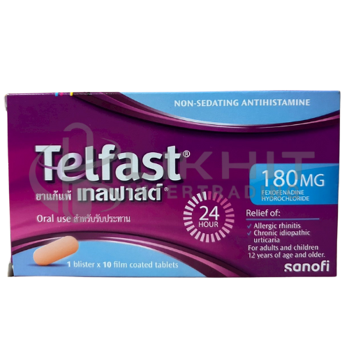 TELFAST 180MG 1X10'S