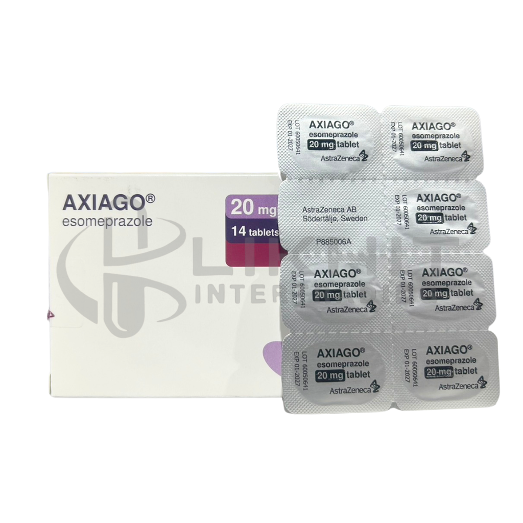 AXIAGO 20MG. 7'S
