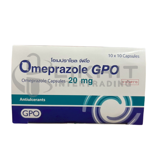 OMEPRAZOLE GPO 20MG 10X10'S