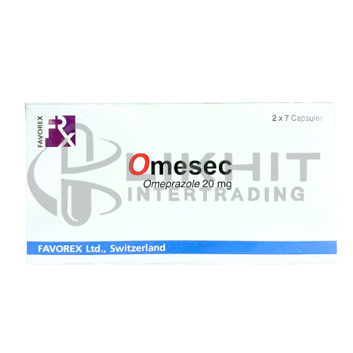OMESEC 20MG. 2X7'S