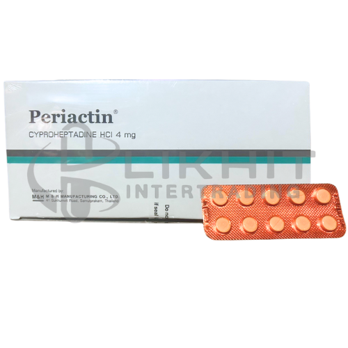 PERIACTIN 4MG.10'S.